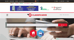 Desktop Screenshot of classificadosjc.com.br